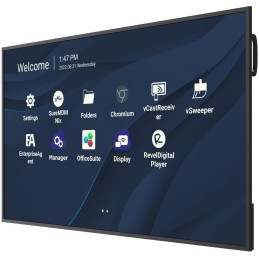 ViewSonic Flat Display CDE6530/65"/24-7 LCD/3840x2160/8ms/450cd/HDMI x 3/USB A x 2/USB-C/RJ45/RS232/repro/Android