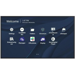 ViewSonic Flat Display CDE7530/75"/24-7 LCD/3840x2160/8ms/450cd/HDMI x 3/USB A x 2/USB-C/RJ45/RS232/repro/Android