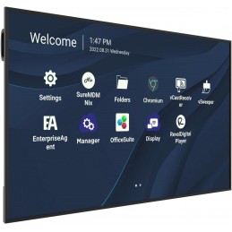 ViewSonic Flat Display CDE7530/75"/24-7 LCD/3840x2160/8ms/450cd/HDMI x 3/USB A x 2/USB-C/RJ45/RS232/repro/Android