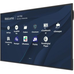 ViewSonic Flat Display CDE7530/75"/24-7 LCD/3840x2160/8ms/450cd/HDMI x 3/USB A x 2/USB-C/RJ45/RS232/repro/Android