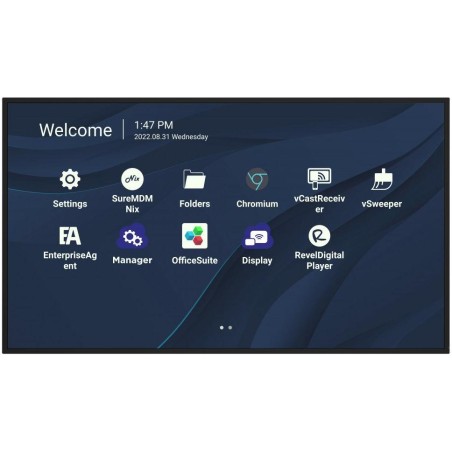 ViewSonic Flat Display CDE9830/98"/24-7 LCD/3840x2160/8ms/500cd/HDMI x 3/USB A x 2/USB-C/RJ45/RS232/repro/Android