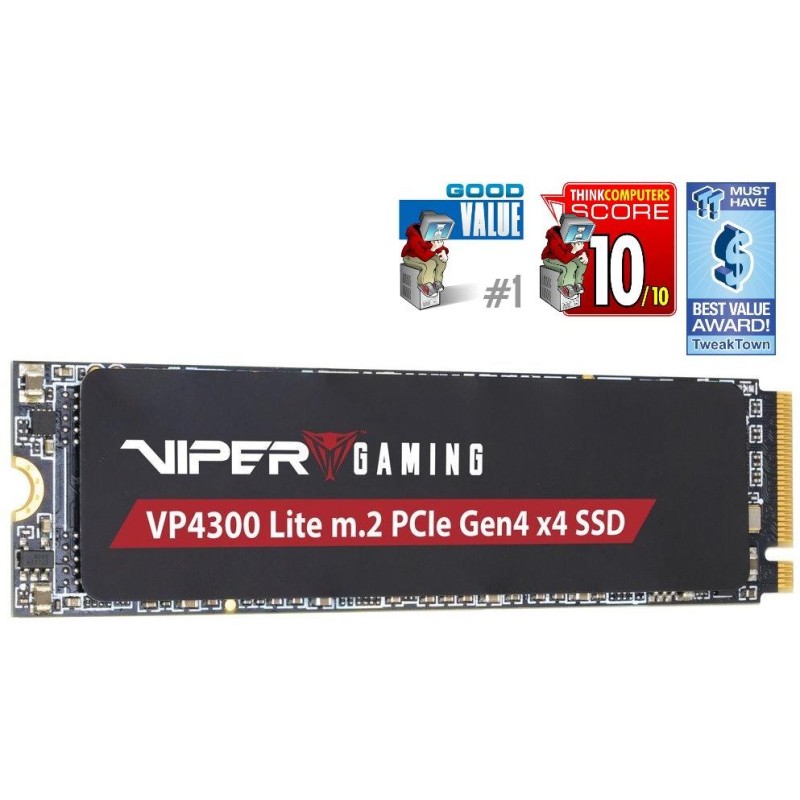 PATRIOT VIPER VP4300 Lite 2TB SSD / Interní / M.2 PCIe Gen4 x4 NVMe / 2280 / DRAMLESS