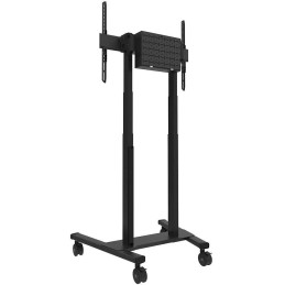 Neomounts FL55-875BL1/Držák displeje/vozík/55-100"/4 kolečka/VESA 800X600/nosn. 110kg/mot. nast.výšky/černý