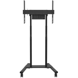 Neomounts FL55-875BL1/Držák displeje/vozík/55-100"/4 kolečka/VESA 800X600/nosn. 110kg/mot. nast.výšky/černý