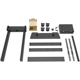 Neomounts FL55-875BL1/Držák displeje/vozík/55-100"/4 kolečka/VESA 800X600/nosn. 110kg/mot. nast.výšky/černý