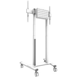 Neomounts FL55-875WH1/Držák displeje/vozík/37-100"/4 kolečka/VESA 800X600/nosn. 110kg/mot. nast.výšky/bílý