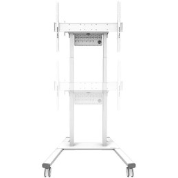 Neomounts FL55-875WH1/Držák displeje/vozík/37-100"/4 kolečka/VESA 800X600/nosn. 110kg/mot. nast.výšky/bílý