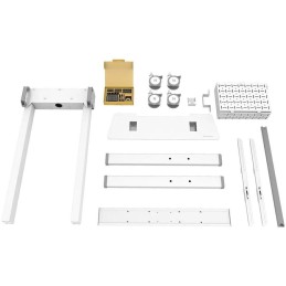 Neomounts FL55-875WH1/Držák displeje/vozík/37-100"/4 kolečka/VESA 800X600/nosn. 110kg/mot. nast.výšky/bílý