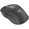 Logitech M650 - Graphit / Maus / optisch / kabellos / Bluetooth / SilentTouch / grau