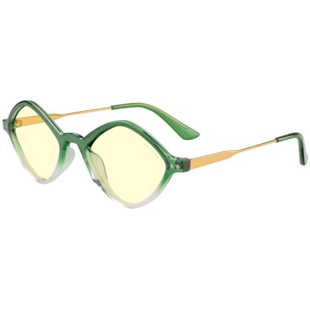 GUNNAR kancelářské/herní brýle LOKI ASGARD EDITION - MARVEL EMERALD-GOLD * jantarová skla * BLF 65 * GUNNAR focus