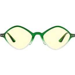 GUNNAR kancelářské/herní brýle LOKI ASGARD EDITION - MARVEL EMERALD-GOLD * jantarová skla * BLF 65 * GUNNAR focus