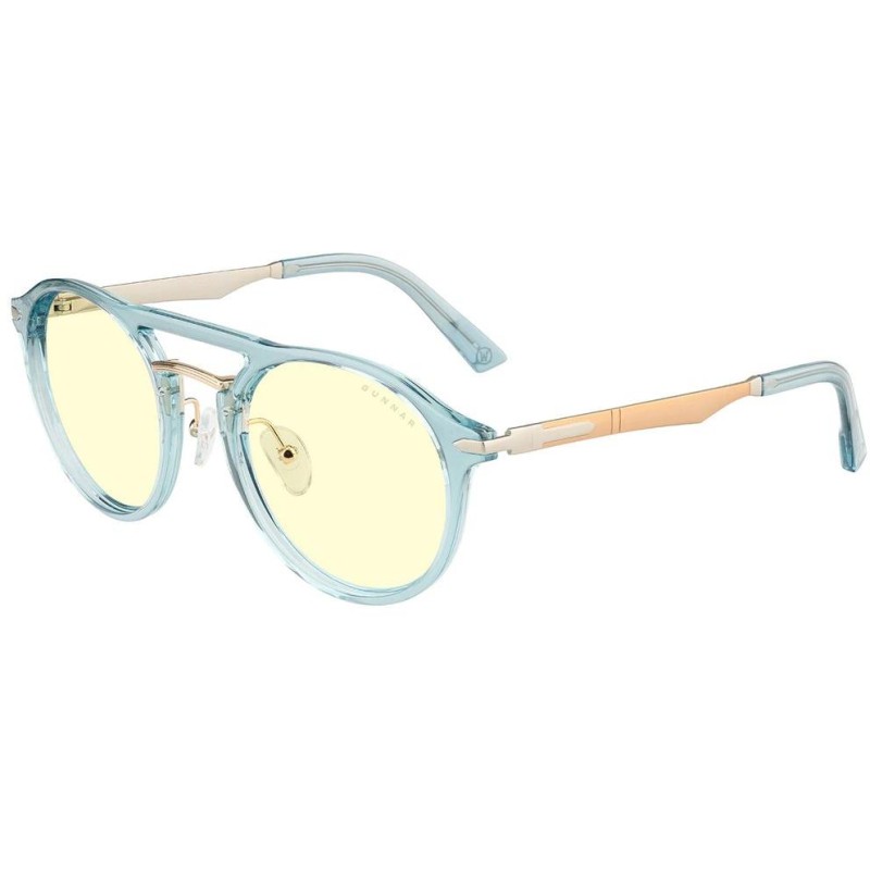 GUNNAR kancelářske/herní brýle WORLD OF WARCRAFT, ALLIANCE EDITION BLUE CRYSTAL * jantarová skla * BLF 65 * GUNNAR focus