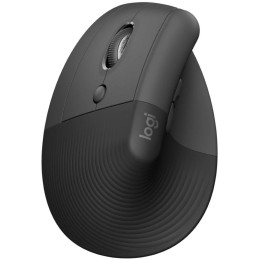 Logitech Lift Left Vertical Ergonomic Mouse - Graphite   Vertikální myš, optická, 6 tlačítek, bezdrátová, USB+Bluetooth