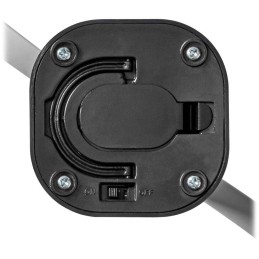 NEDIS odpuzovač hmyzu z bezpečné čepele s měkkým zastavením/ ekologický/ provoz na baterie/ černý