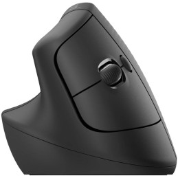 Logitech Lift Left Vertical Ergonomic Mouse - Graphite   Vertikální myš, optická, 6 tlačítek, bezdrátová, USB+Bluetooth