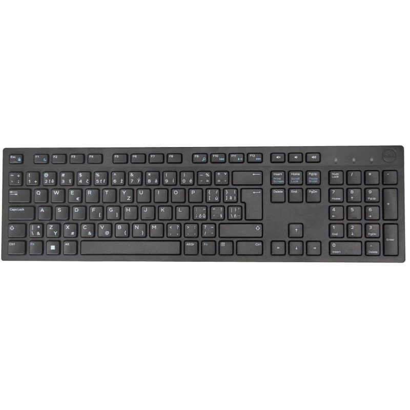 DELL KB216/ Česká/ Slovenská/ multimediální klávesnice/ USB/ černá