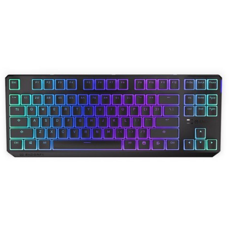 Endorfy herní klávesnice Thock TKL Wireless Red Pudding / RGB / red sw. / bezdrátová / mechanická / US layout / černá
