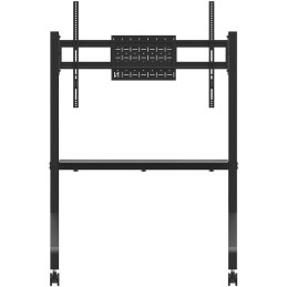Neomounts FL50-525BL1 /Držák displeje/vozík/55-86"/4 kolečka/VESA 900X600/nosn. 76kg/nast.výšky/černý