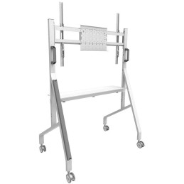 Neomounts FL50-525WH1 /Držák displeje/vozík/55-86"/4 kolečka/VESA 900X600/nosn. 76kg/nast.výšky/bílý