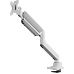 Neomounts DS70PLUS-450WH1/Držák zakřiveného displeje/na stůl/17-49"/svorka+průch./VESA 100X100/nosn.18kg/plyn.píst/1 dis