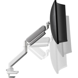 Neomounts DS70PLUS-450WH1/Držák zakřiveného displeje/na stůl/17-49"/svorka+průch./VESA 100X100/nosn.18kg/plyn.píst/1 dis