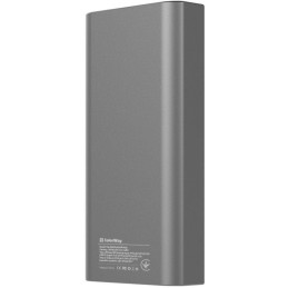 COLORWAY powerbanka/ 20 000mAh/ 2x USB QC3.0/ USB-C Power Delivery 20W/ Lighting/ LED/ Micro-USB/ Šedivá