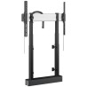 Vogels RISE Electric TV lift with floor-wall mounting, speed 80 mm/s black