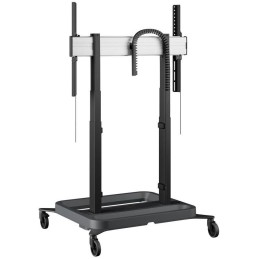 Vogels RISE Elektrický pojízdný TV lift, standardní kolečka, rychlost 50 mm/s černý