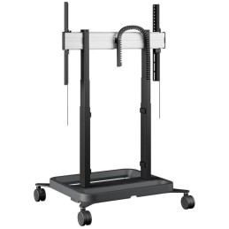 Vogels RISE Elektrický pojízdný TV lift, prémiová kolečka, rychlost 50 mm/s černý