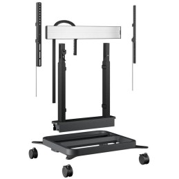 Vogels RISE Elektrický pojízdný TV lift, prémiová kolečka, rychlost 50 mm/s černý