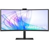 Samsung ViewFinity S65VC 34" / Prehnutý / 3440x1440 / 21:9 / VA / 5ms / 100Hz / Jack/HDMI/DP/USB-C/USB/LAN/VESA/Repro