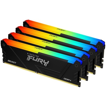 KINGSTON FURY Beast RGB 32GB DDR4 3200MT/s / DIMM / CL16 / KIT 4x 8GB