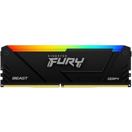 KINGSTON FURY Beast RGB 64GB DDR4 3600MT/s / DIMM / CL18 / KIT 4x 16GB