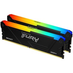 KINGSTON FURY Beast RGB 64GB DDR4 3600MT/s / DIMM / CL18 / KIT 2x 32GB