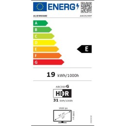 DELL AW2524HF Alienware/ 25" LED/ 500Hz/ 16:9/ 1920x1080/ FHD/ IPS/ 1000:1/ 1ms/ 4x USB/ 2xDP/ HDMI/ 3Y Basic on-site