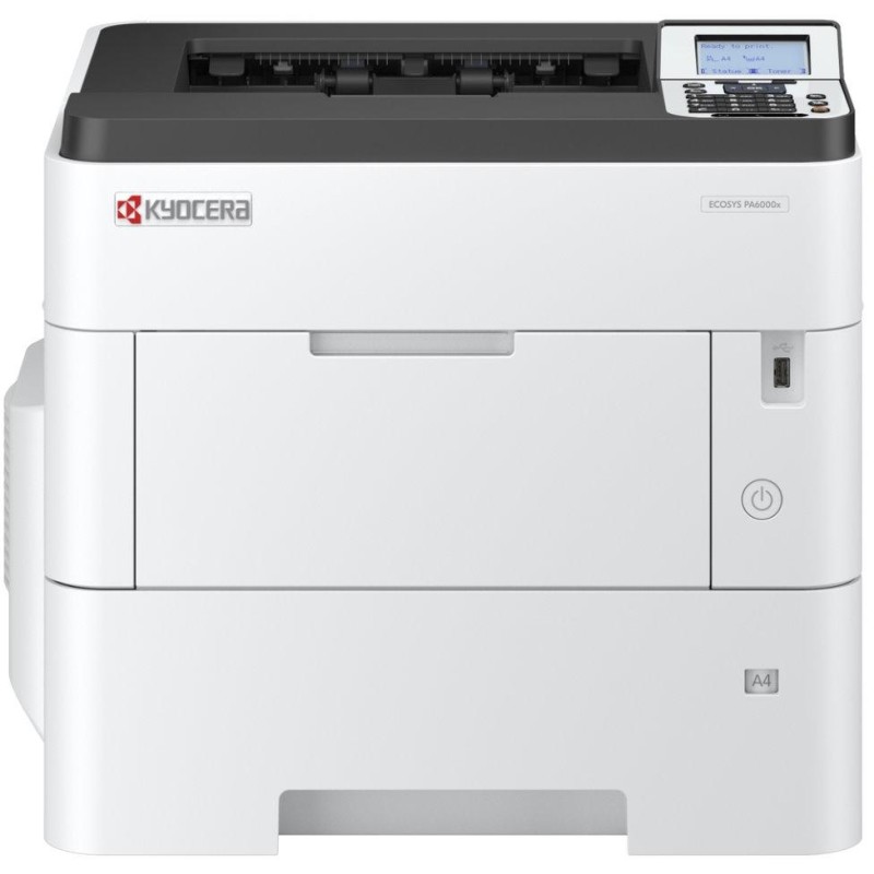 Kyocera ECOSYS PA6000x/ A4 čb/ 60ppm/ PCL+PS3/ 512MB RAM/ Duplex/ USB/ LAN