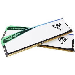 PATRIOT VIPER ELITE 5 WHITE RGB 96GB DDR5 6000MHz / DIMM / CL42 / Kit 2x 48GB