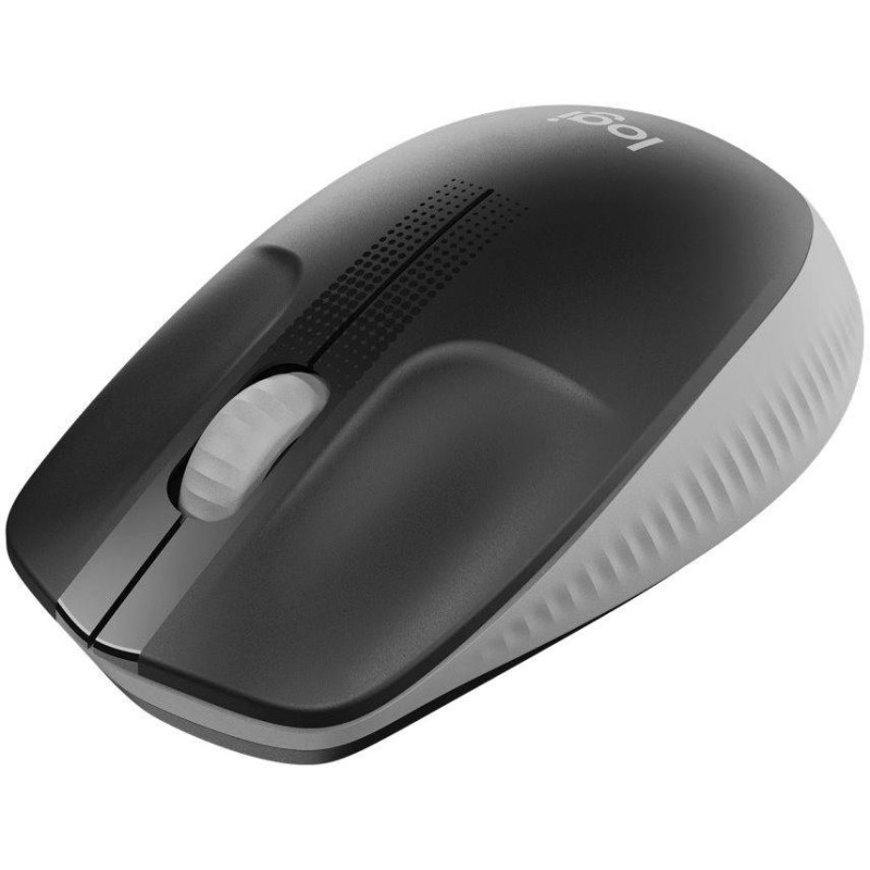 Logitech myš M190/ optická/ bezdrátová/ USB/ 3 tlačítka/ šedá/ 1000dpi