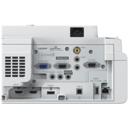 EPSON EB-760W/ WXGA/ Ultra short projektor/ Laser/ 4100 ANSI/ 2 500 000:1/ HDMI/ Bílý