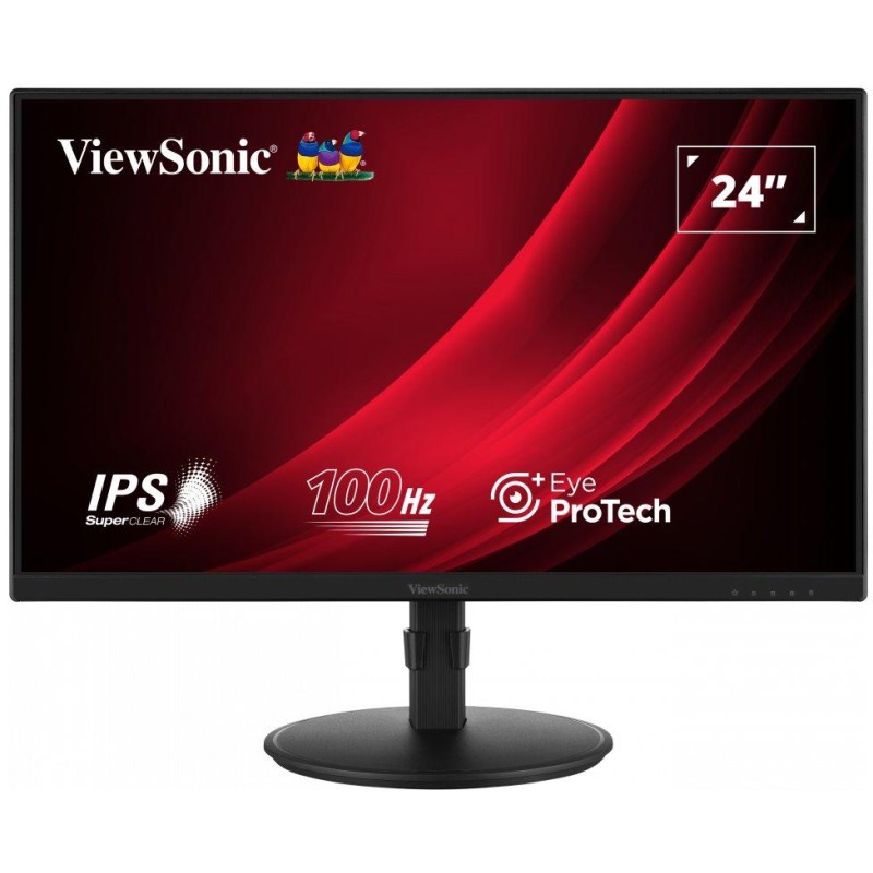 ViewSonic VG2408A / 24"/ IPS/ 16:9/ 1920x1080/ 5ms/ 250cd/m2/ DP/ HDMI/ VGA/2+1 USB/ PIVOT