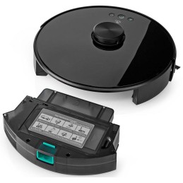 NEDIS robotický vysavač/ laserová navigace/ Wi-Fi/ kapacita sběrné nádrže 0,6 l/ provozní doba 120 min/ Android/ iOS