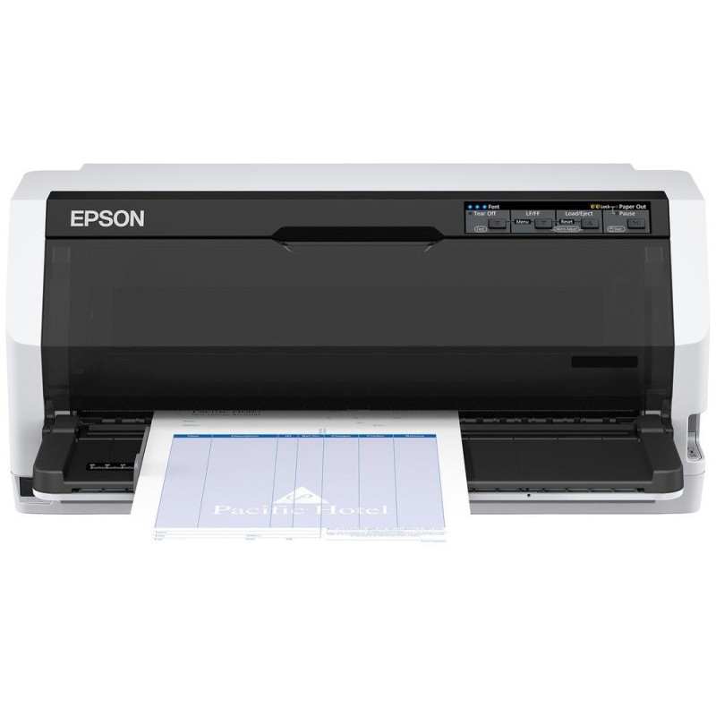 Epson LQ-690IIN, A4, 24 jehel, 529 zn/s, 1+6 kopii, LPT, USB 2.0, Lan