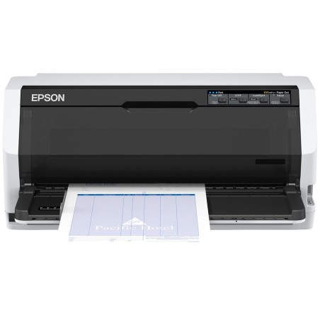 Epson LQ-690IIN, A4, 24 jehel, 529 zn/s, 1+6 kopii, LPT, USB 2.0, Lan
