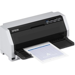 Epson LQ-690IIN, A4, 24 jehel, 529 zn/s, 1+6 kopii, LPT, USB 2.0, Lan