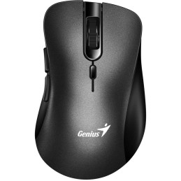 GENIUS Ergo 8100S Black/ 1600 dpi/ bezdrátová/ 6tlačítek/ tichá/ černá