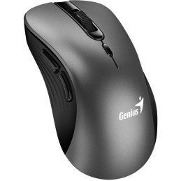 GENIUS Ergo 8100S Iron Grey/ 1600 dpi/ bezdrátová/ 6tlačítek/ tichá/ kovově šedá