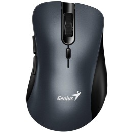 GENIUS Ergo 8100S Iron Grey/ 1600 dpi/ bezdrátová/ 6tlačítek/ tichá/ kovově šedá