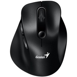 GENIUS Ergo 9000S Black/ duální Bluetooth + 2,4GHz/ 2400 dpi/ bezdrátová/ tichá/ černá