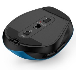 GENIUS Ergo 9000S Blue/ duální Bluetooth + 2,4GHz/ 2400 dpi/ bezdrátová/ tichá/ modrá