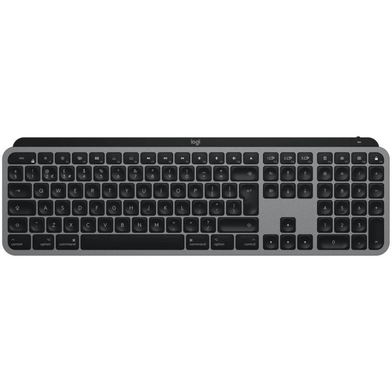 Logitech klávesnice Logitech MX Keys pro Mac - CZ/SK / černo-šedá